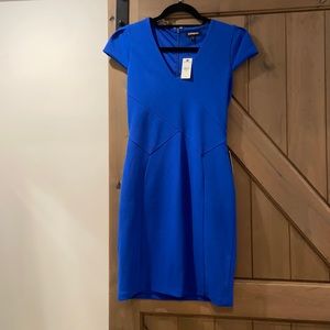 Colbalt blue express dress